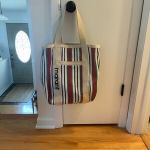 Marant striped tote Multicolor